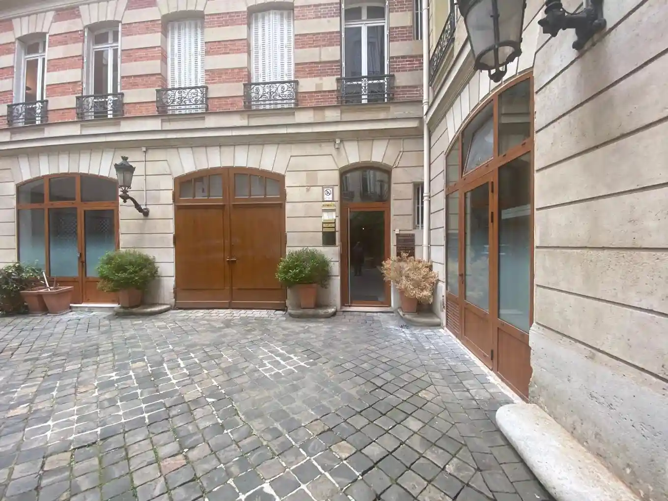 Cour d'immeuble